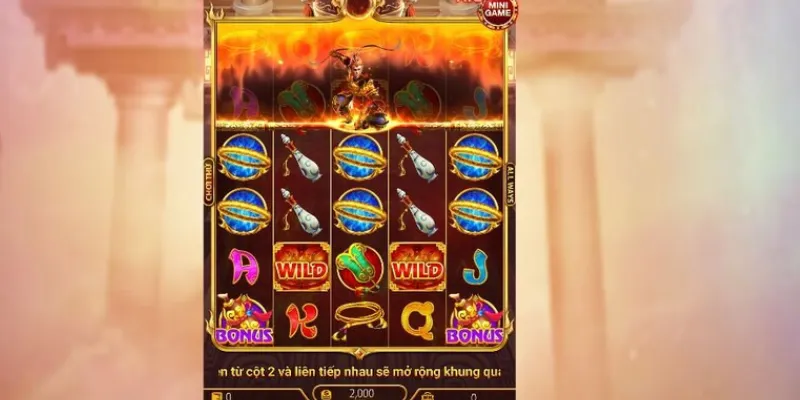 Một số tính năng mà game slot Tây Du Ký mang lại