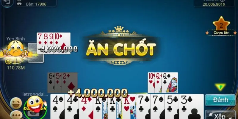 Cách tính điểm và chiến thắng khi chơi phỏm tá lả tại  789bet